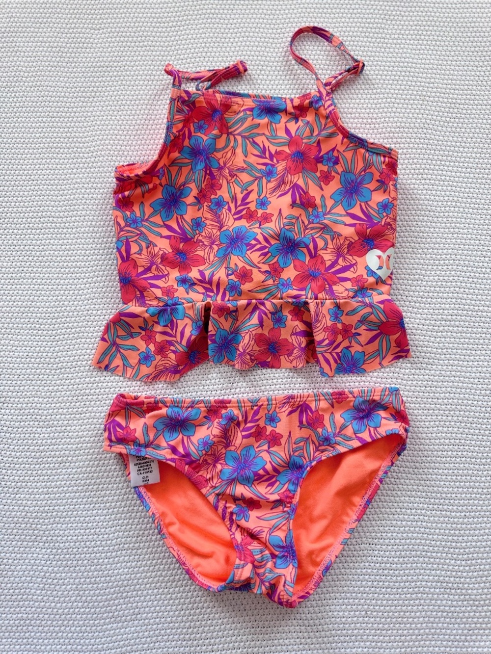 Hurley Girls 2-pc Tankini Bathing Suit
